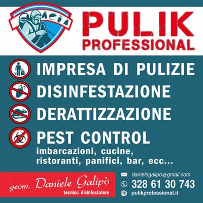 Pulik Professional del Geom. D. Galipo'  Disinfestazioni - Derattizzazioni -