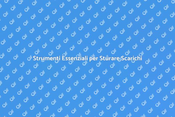 Come Affrontare gli Intasamenti in Casa