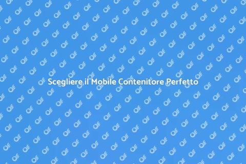 Mobile Contenitore: Arredamento Funzionale
