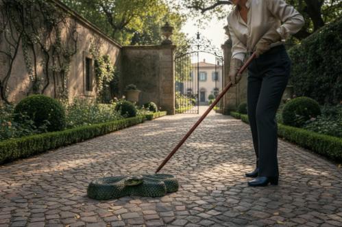 eliminare un serpente