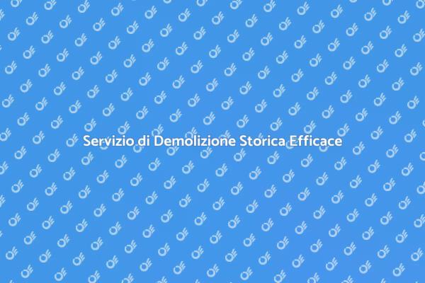 Demolizione Struttura Storica: Approccio Sicuro
