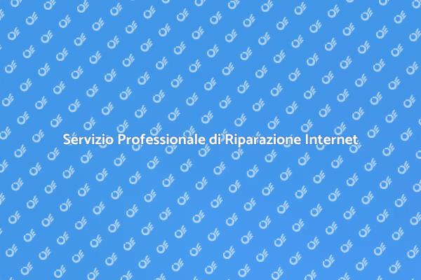 Servizio Efficiente per Riparazione Internet