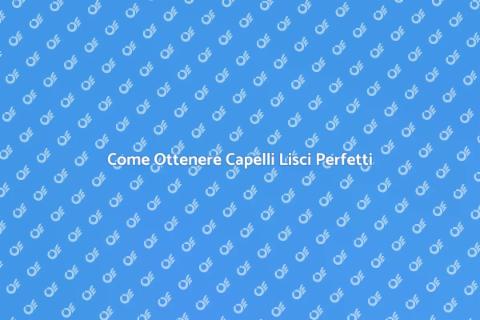 Trattamento Lisciante per Capelli