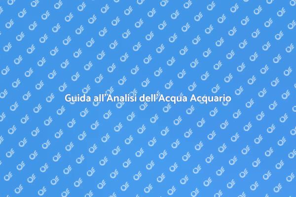 L'Essenziale per l'Acqua dell'Acquario