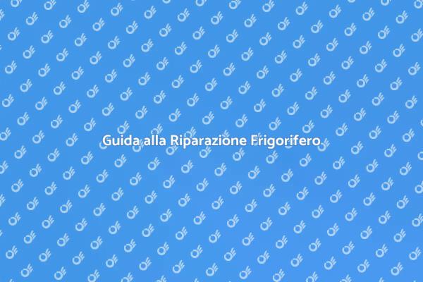 Frigorifero da Incasso: Riparazioni Facili