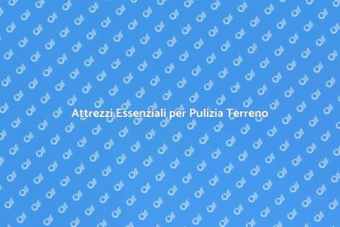 Kit Attrezzi Pulizia Terreno Professionale