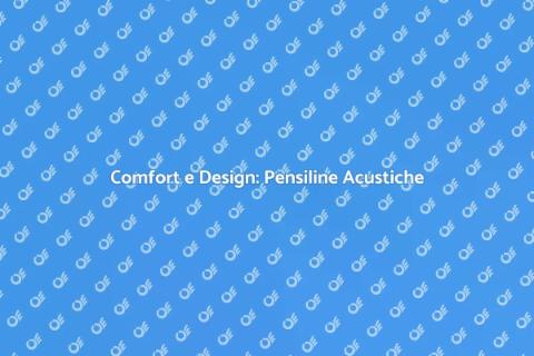 Pensilina per Finestre: Comfort Acustico