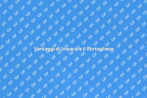 Imparare il Portoghese Online Facile