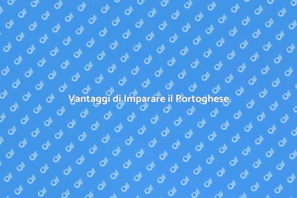 Impara il Portoghese con Facilità Online