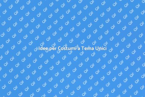Costumi a Tema per Feste di Compleanno