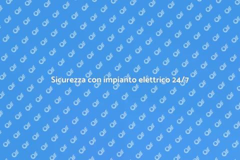 Impianto elettrico con assistenza 24/7