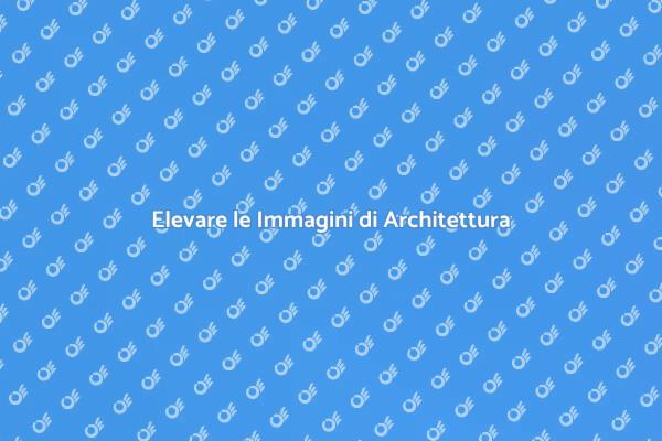 Arte e Tecnica nella Fotografia Architettonica