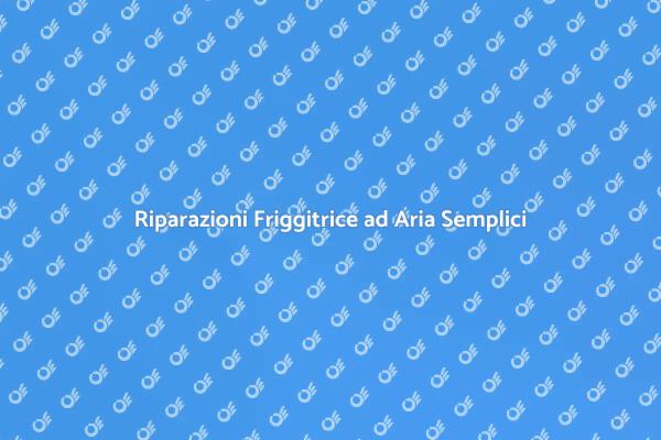 Riparazione Friggitrice ad Aria Facile