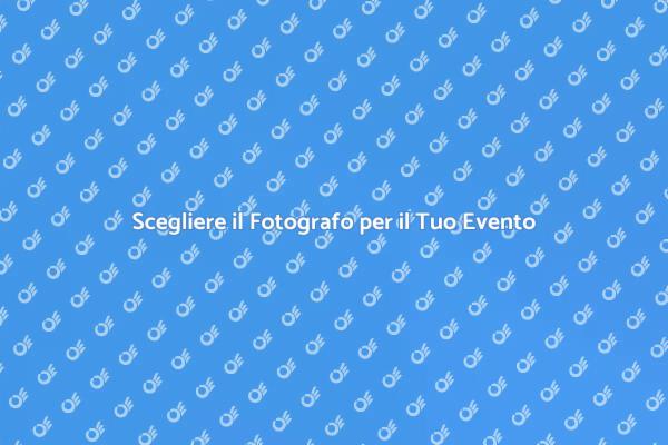 L'Arte di Scegliere un Fotografo