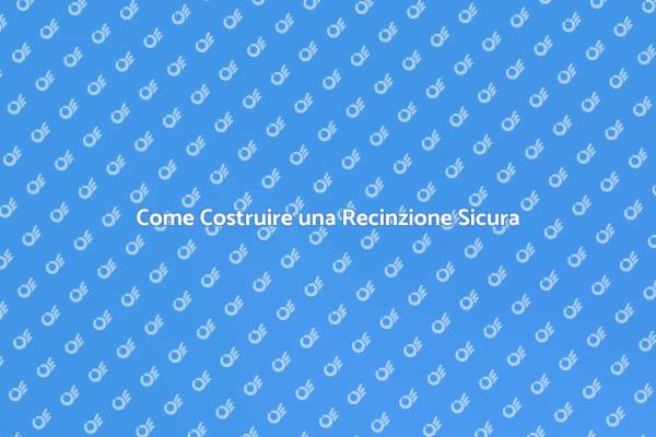 Progetta la Tua Recinzione Ideale