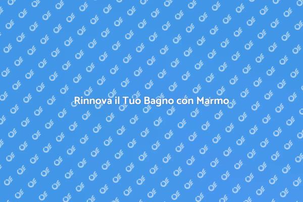 Cabina Doccia in Marmo: Eleganza e Comfort