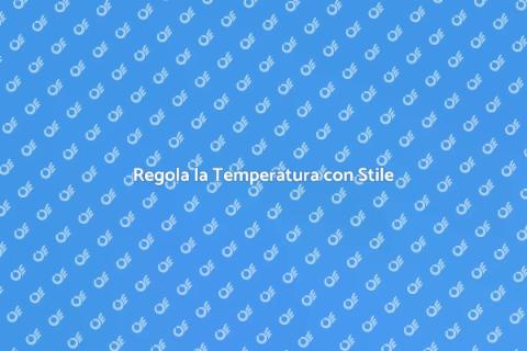Cronotermostato da Incasso: Comfort