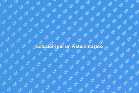 Problemi con il water? Ecco le soluzioni