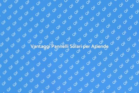 Installazione Pannelli Solari