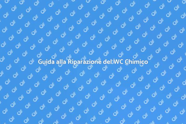 Come Riparare Perdite nel WC Chimico