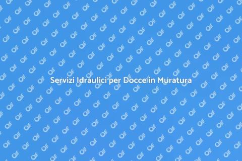 Idraulico per Doccia in Muratura