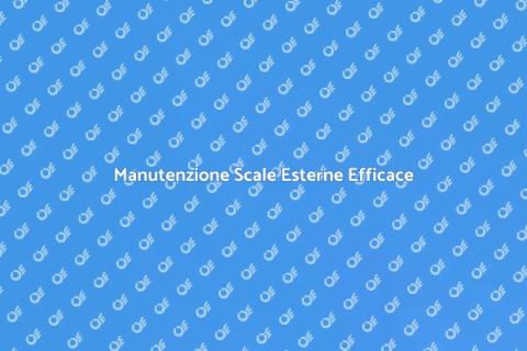 Proteggere Scale Esterne dall'Usura