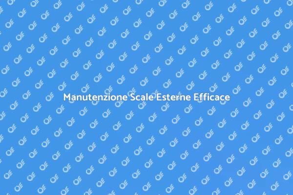 Come Proteggere le Scale Esterne