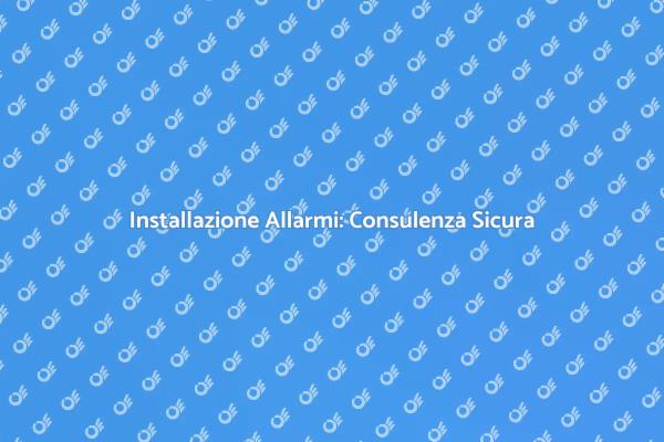 Consultazione Sicura per Allarmi Casa