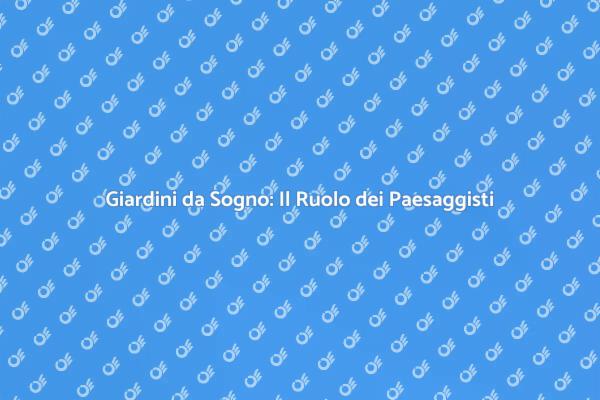 L'Arte di Creare Giardini Perfetti