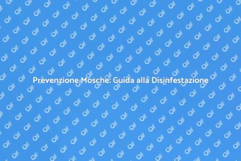 Disinfestazione Preventiva per Mosche