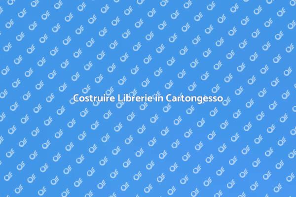 Libreria in Cartongesso: Idee e Suggerimenti