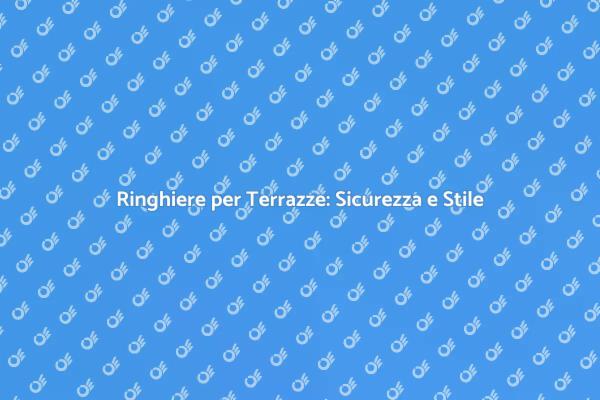 Progetta Ringhiere in Ferro Eleganti