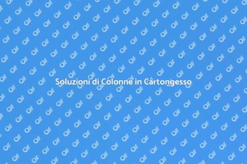 Colonne in Cartongesso su Misura