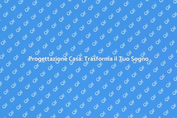 Crea il Tuo Spazio Ideale Oggi