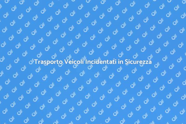 Soluzione Carroattrezzi per Incidenti