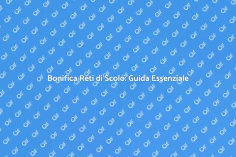 Bonifica Reti di Scolo per Casa