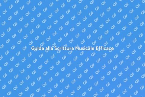 Scrivere Musica: Organizza la Sessione