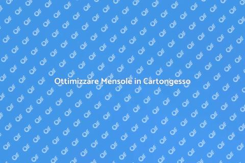 Mensole in Cartongesso Funzionali