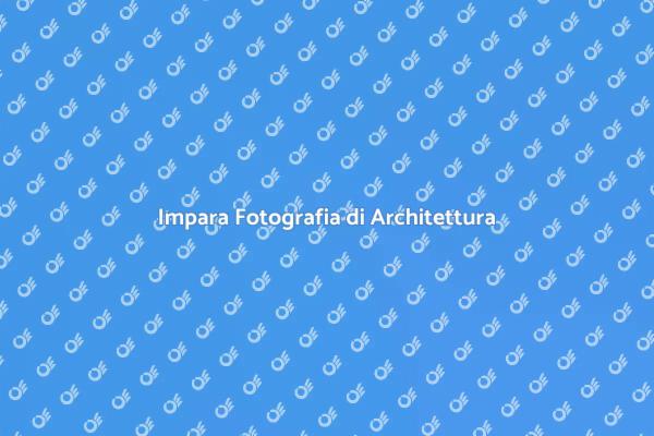 Cattura l'Architettura con il Corso