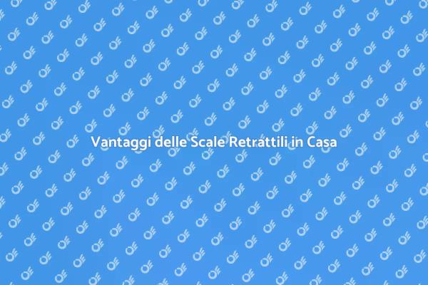 Scale Retrattili: Accesso e Spazio Ottimizzati