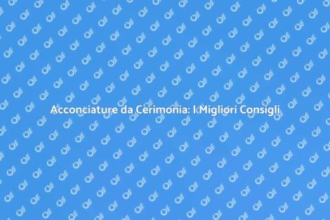 Parrucchiere per Cerimonie: Splendi!
