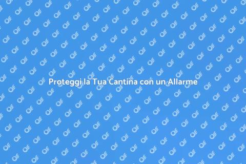Allarme per la Cantina: Sicurezza Essenziale