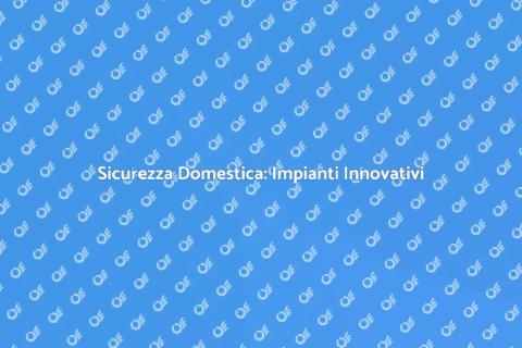 Impianto Antincendio Intelligente