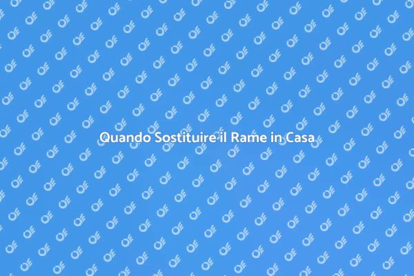 Rame: Sostituzione e Vantaggi