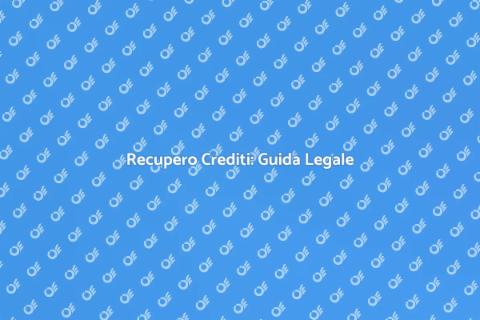 Gestione Legale Recupero Crediti