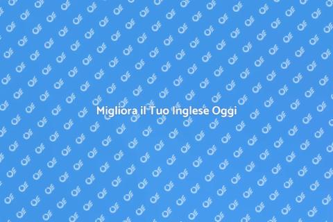Corso di Inglese Generale per Tutti