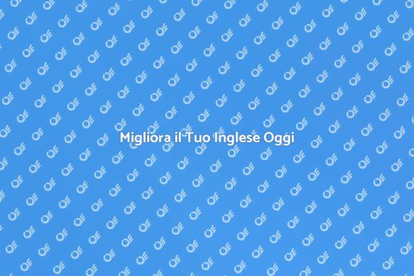 Impara l'Inglese per Opportunità Future