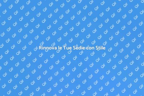 Riparazione Sedie: Rinnova i Tuoi Arredi