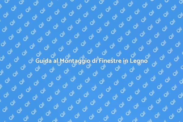 Come Montare un Telaio di Legno
