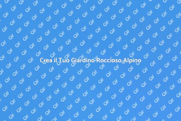 Trasforma il Tuo Giardino con Rocce Alpine